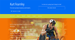 Desktop Screenshot of kurtfearnley.com
